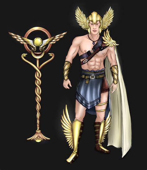 picture of hermes the god.